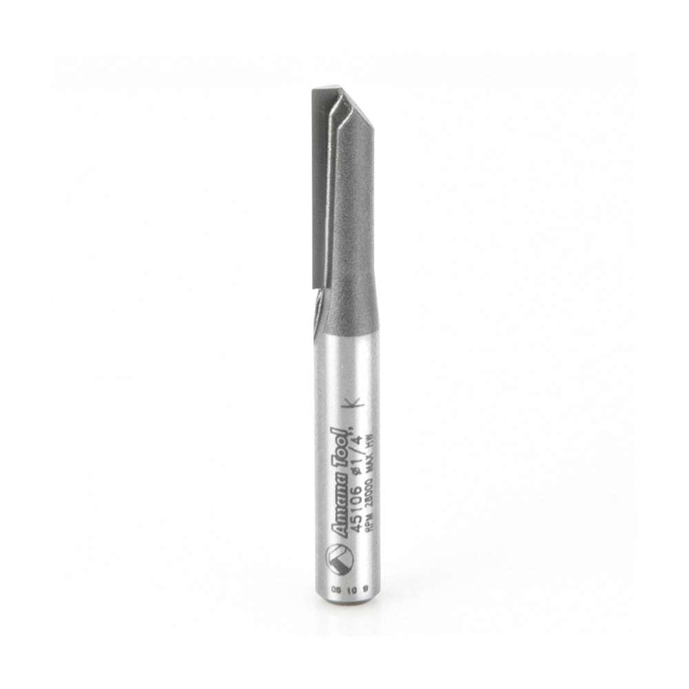 1 x 1/4" Carbide Tipped Router Bit - 45106 Amana Tool