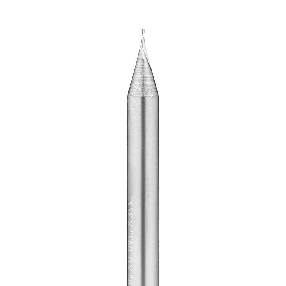 1 x 1/64" Square Router Bit Down-Cut Extended Reach