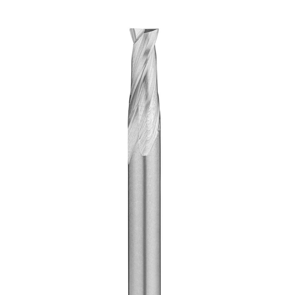 1 x 1/8" Square End Router Bit - Up-Cut Extended Reach