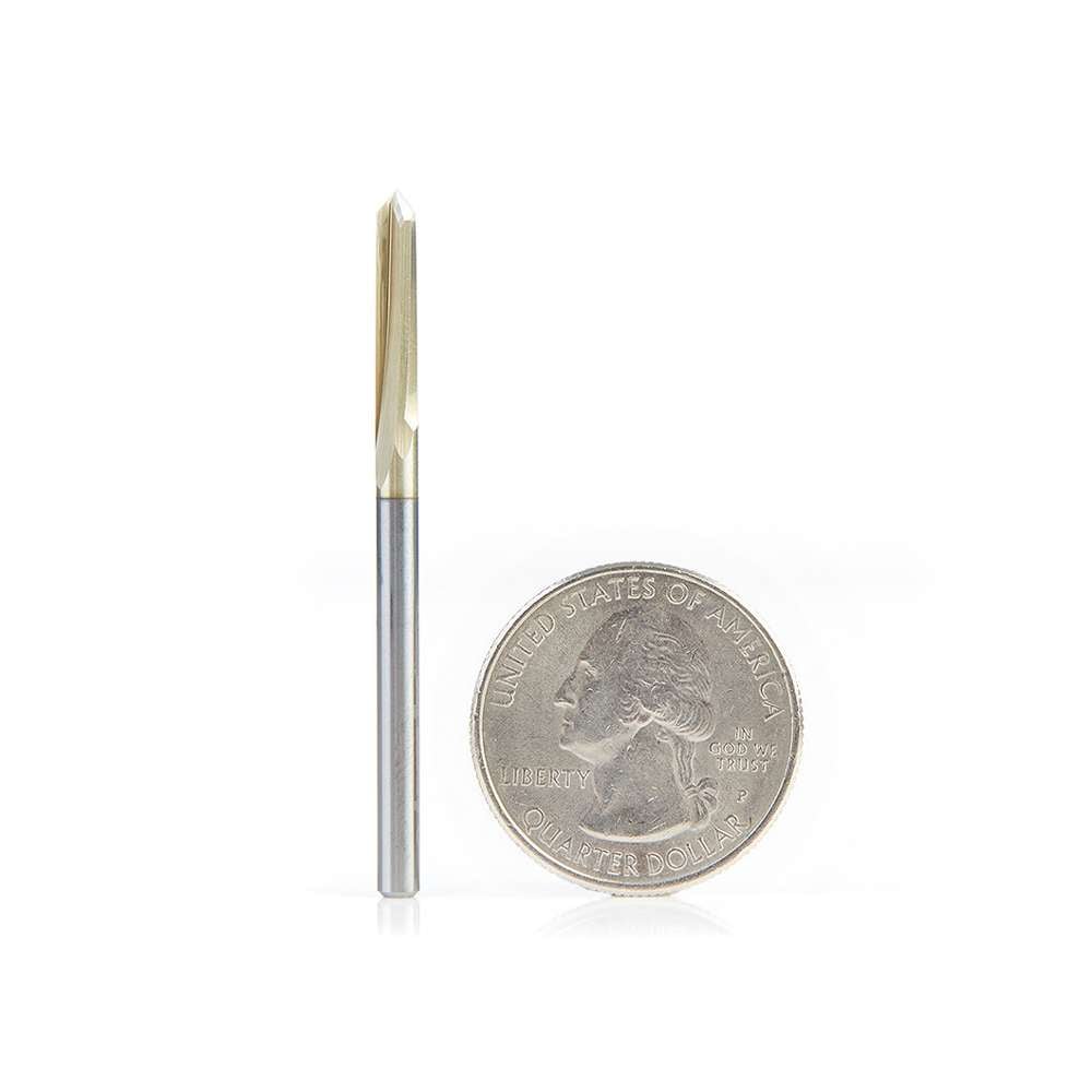 1 x 90° V-Groove CNC Router Bit - 45608 Amana Tool