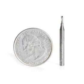 1 x 1.5mm Spiral End CNC Router Bit - 51370 Amana Tool