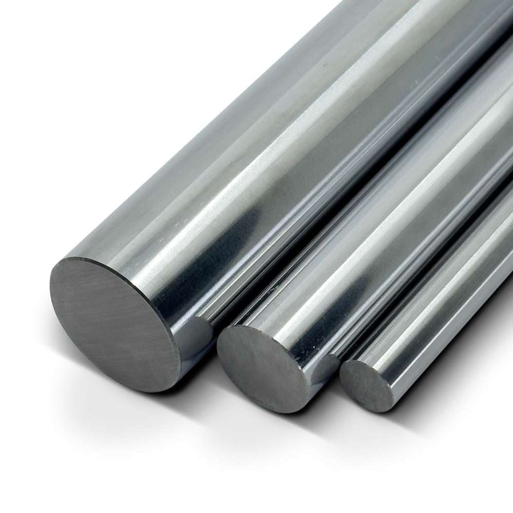 3 x Hardened Ground Linear Shaft - Solid - 12mm - Cut To Size