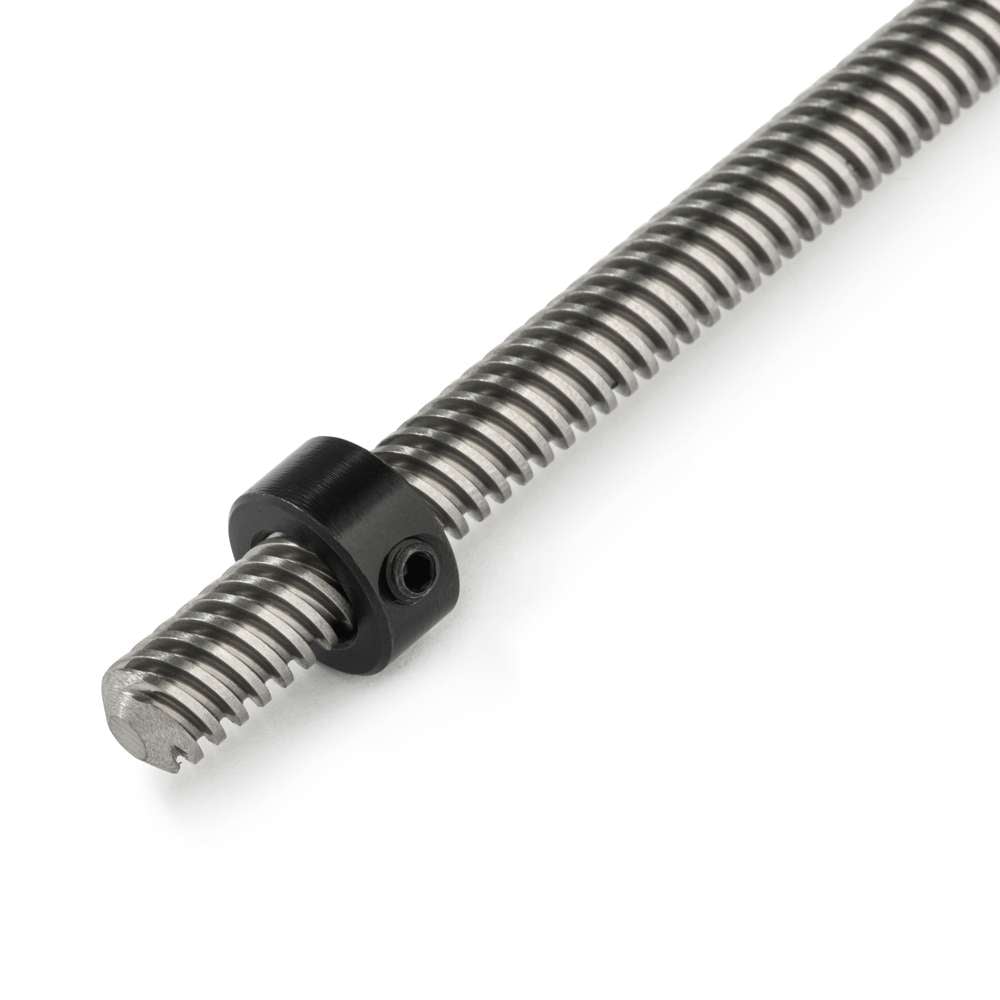 Set Screw Shaft Collar - 12mm on Lead Screw