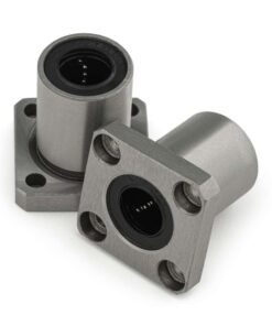 2 x Linear Square Flanged Bearing - 16mm
