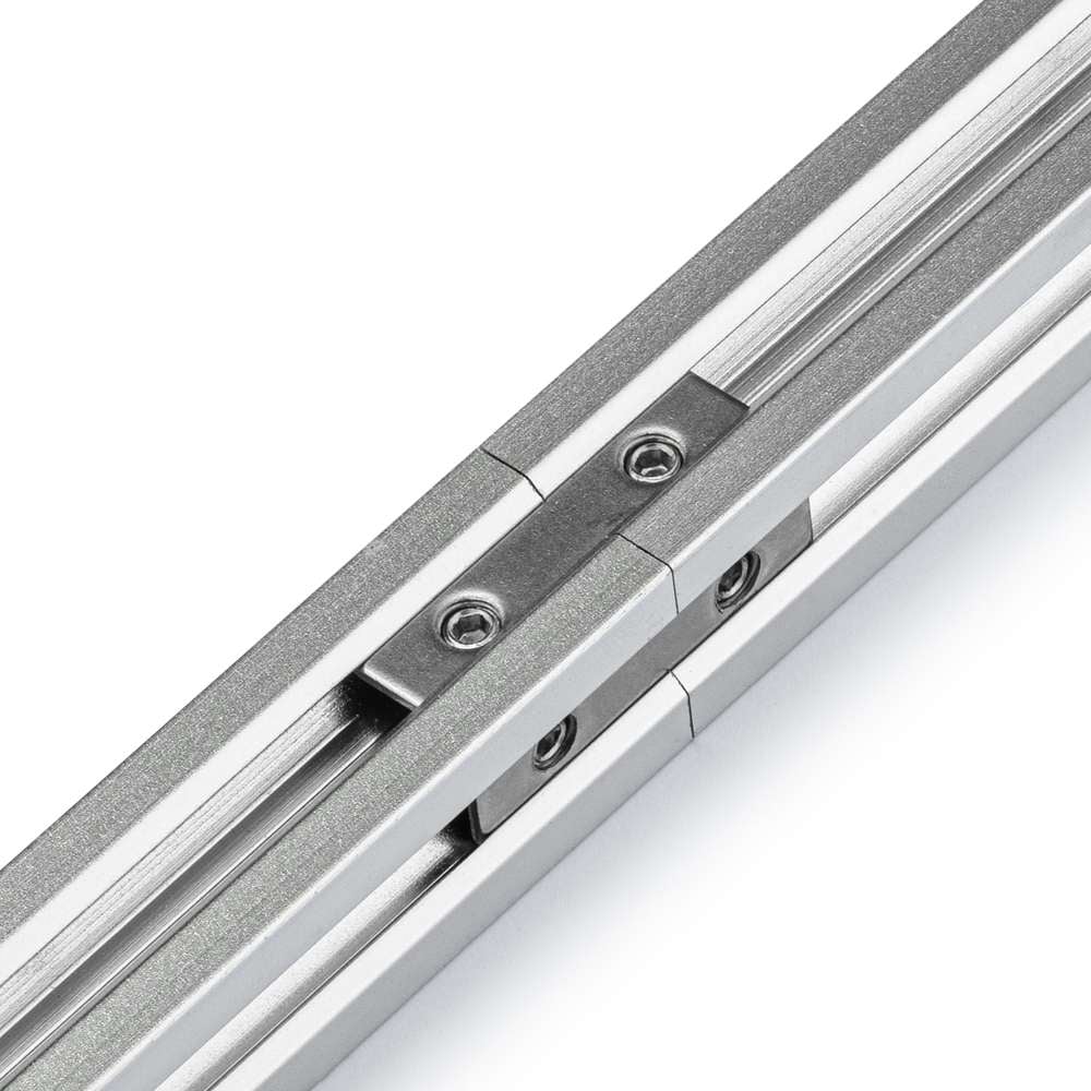 Inner Link Connector - Profile - 2 Hole Joining 2 pieces of aluminium extrusion