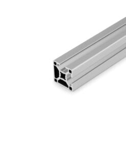 1 x Aluminium Extrusion Profile - T-Slot - 30x30mm - 2 Slot Corner - Silver - Cut to Size