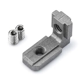 1 x Heavy Duty Inner Link Connector - Butt - Outside - 20 Series - With Fixings