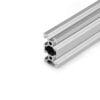 1 x Aluminium Extrusion Profile - T/V-Slot - 20 Series - 20x40mm - Silver - Cut to Size
