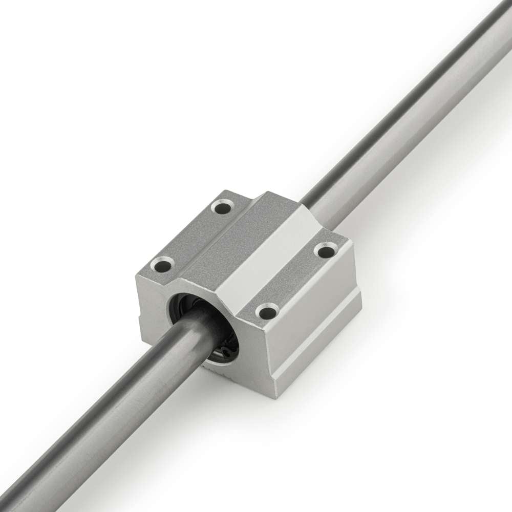 Linear Housed Bearing - 25mm (SCE25UU) On Linear Shaft