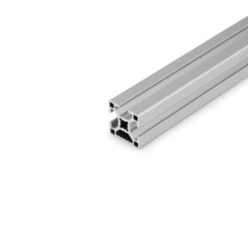 1 x Aluminium Extrusion Profile - T-Slot - 30x30mm - 3 Slot - Silver - Cut to Size