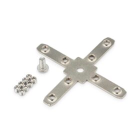 1 x Inner Link Connector - Multiway - 4 Way - With Fixings