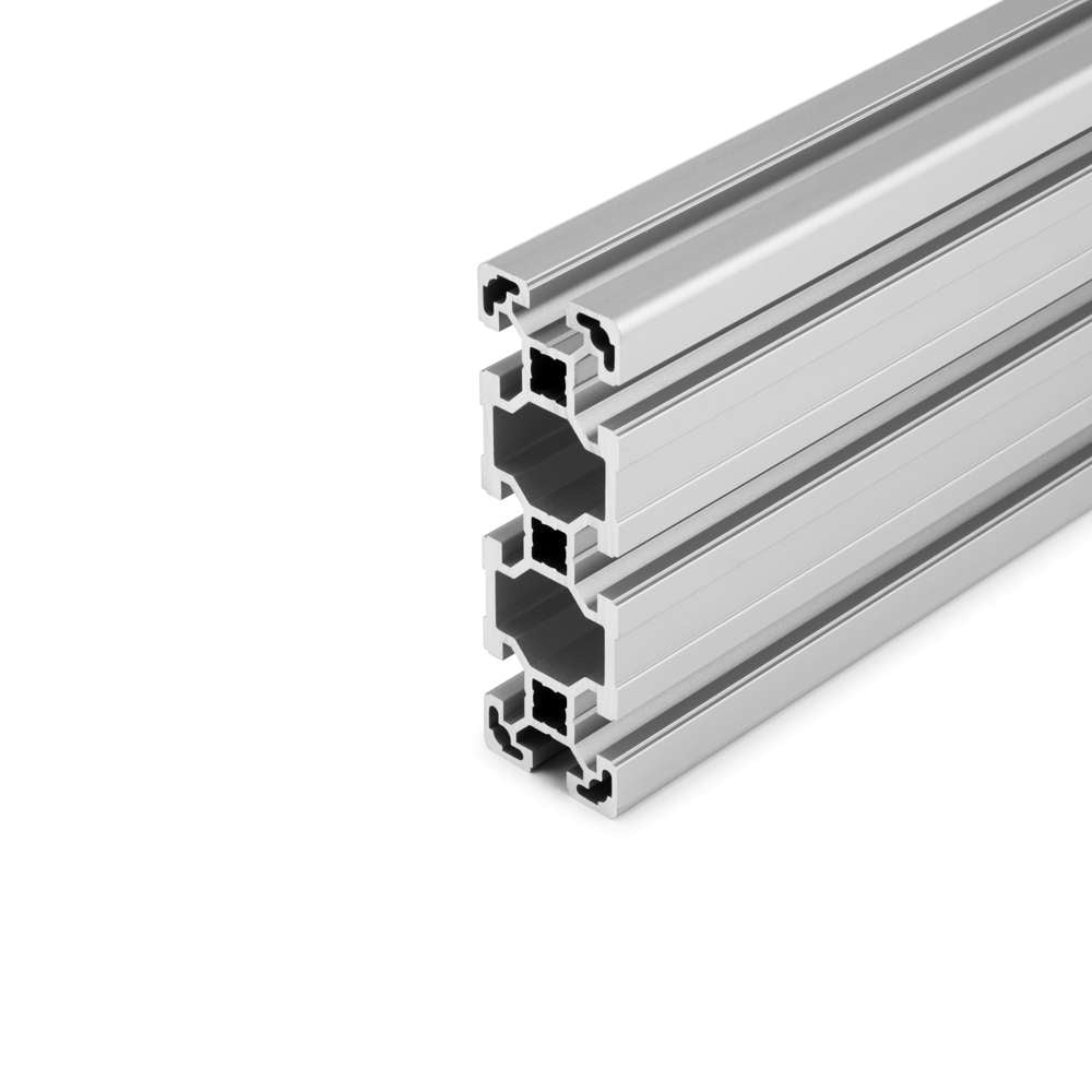 1 x Aluminium Extrusion Profile - T-Slot - 40x120mm - Silver - Cut to Size
