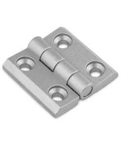 1 x Aluminium Hinge - 45 Series - Silver