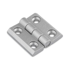 1 x Aluminium Hinge - 45 Series - Silver