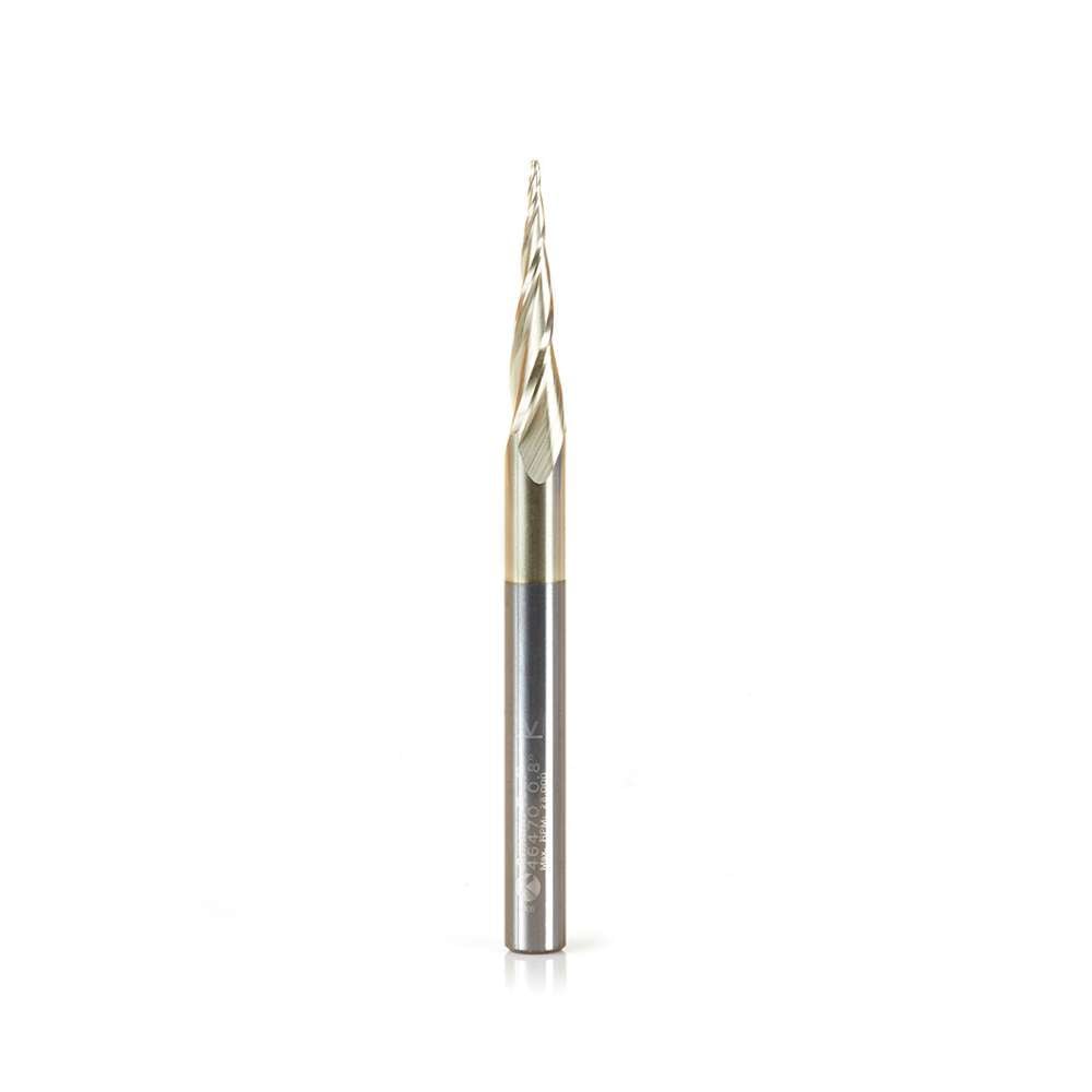1 x 6.2° Tapered CNC Router Bit - 46470 Amana Tool