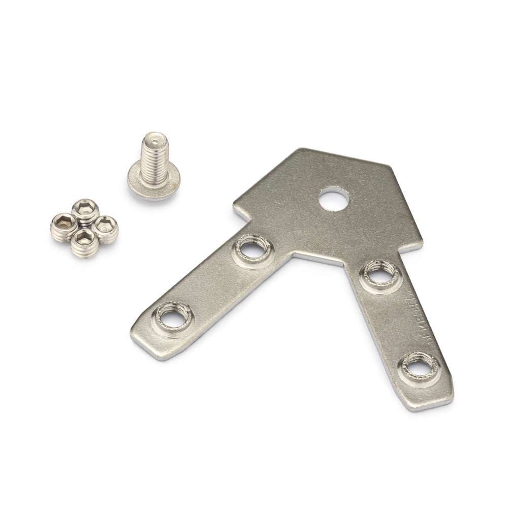 1 x Inner Link Connector - Angle - 60 Degree - With Fixings