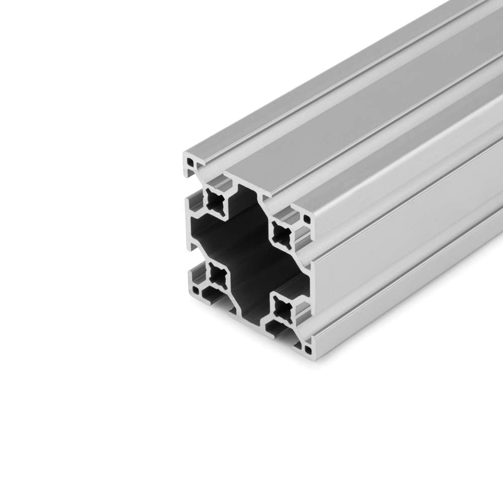 1 x Aluminium Extrusion Profile - T-Slot - 60x60mm - Silver - Cut to Size