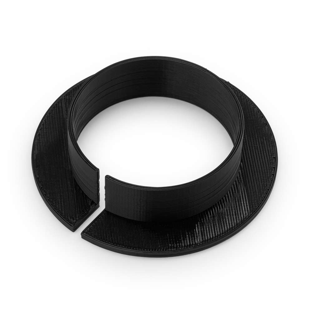 1 x Printed Part - WorkBee - Router Mount Dust Shoe Adaptor - 65mm (Katsu/Makita)