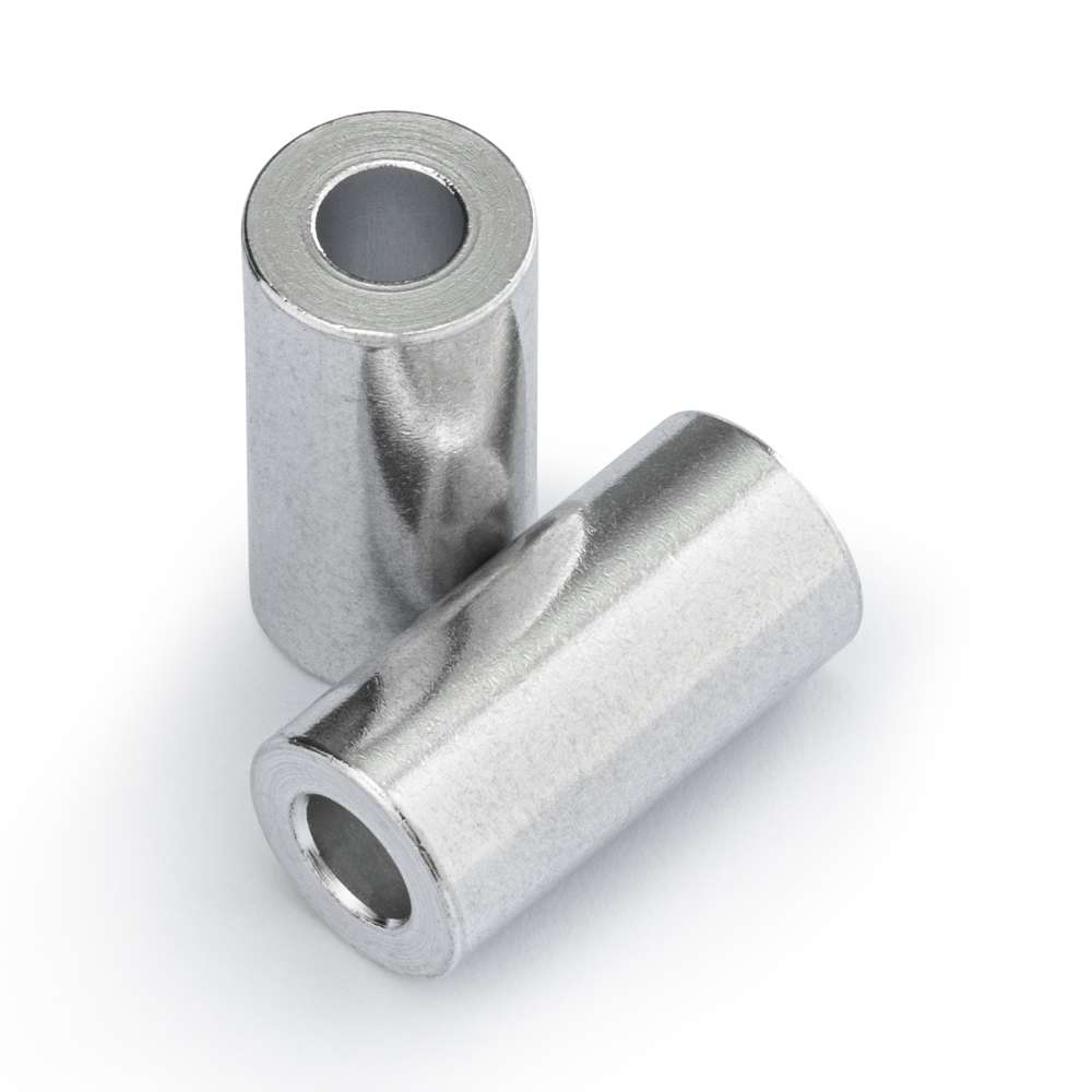 2 x Aluminium Spacer - 6mm - 6mm