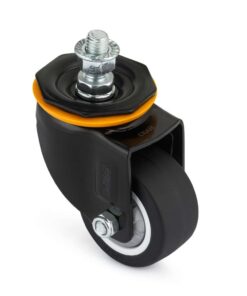 1 x Castor - Stud - Swivel - 75mm
