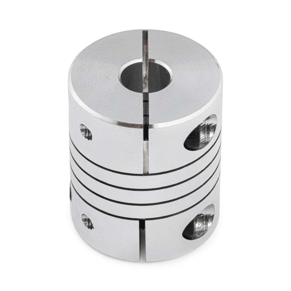 2 x Helical Beam Flexible Shaft Coupling - 8mm - 10mm