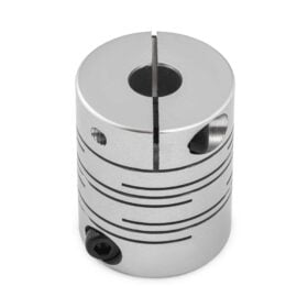 2 x Slit Beam Flexible Shaft Coupling - 8mm - 8mm