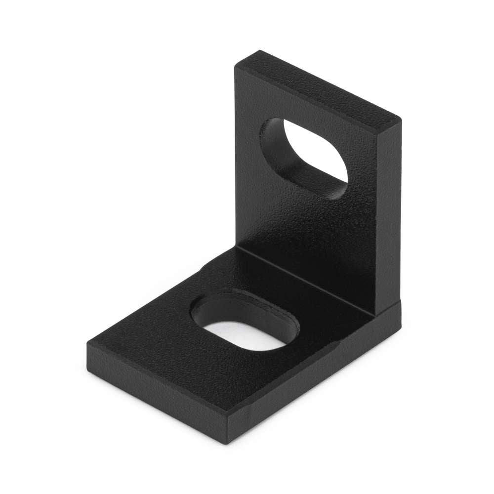 1 x Universal Corner Bracket - 20 Series - 20x20 - Black
