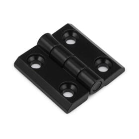 1 x Aluminium Hinge - 45 Series - Black