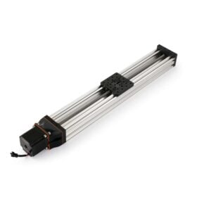 Compact C-Beam screw drive linear actuator with a medium gantry plate