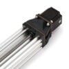 C-Beam Screw Drive Actuator - 250mm - Black - Gantry Plate - Extra Large - Mount in use
