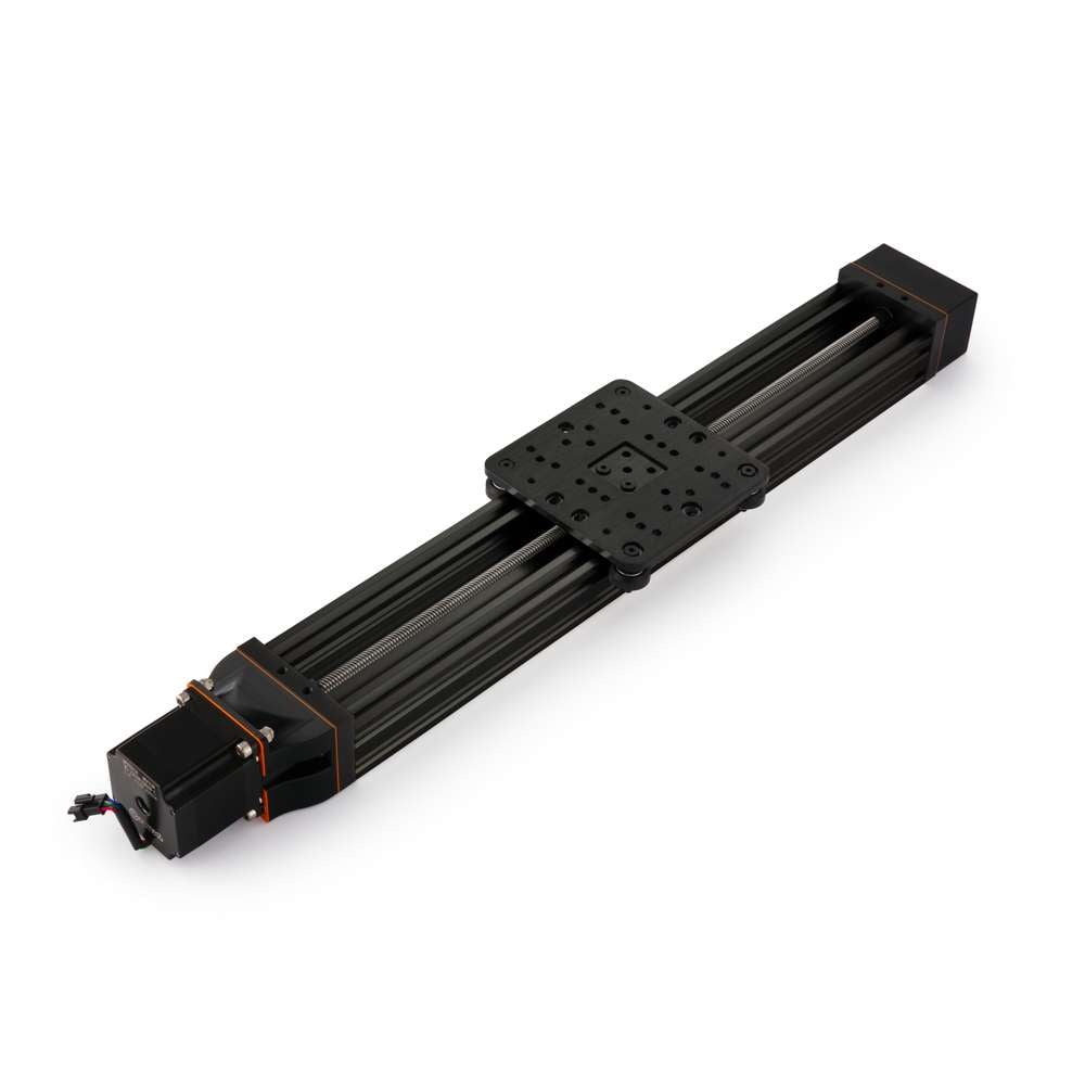 1 x C-Beam Screw Drive Actuator - 1500mm - Black - Gantry Plate - Extra Large