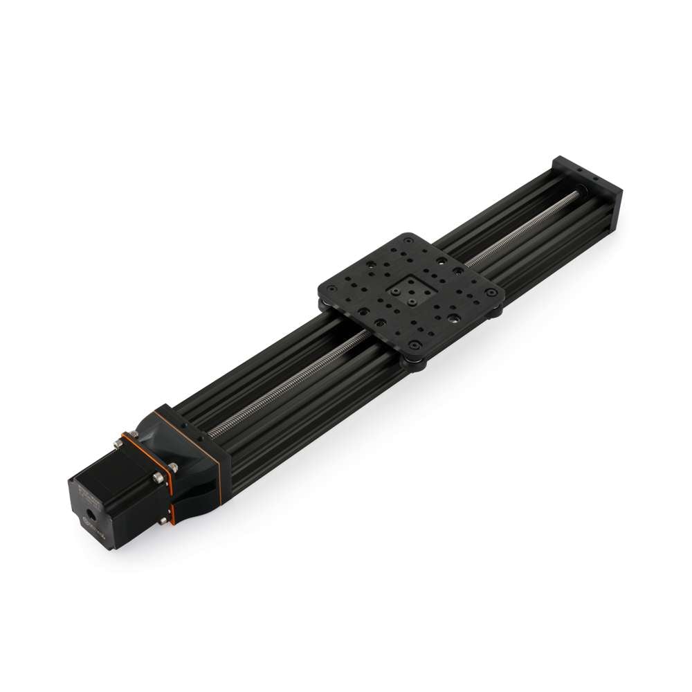 1 x C-Beam Screw Drive Actuator - Compact - 1000mm - Black - Gantry Plate - Extra Large