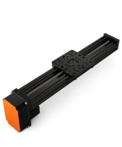 1 x C-Beam Screw Drive Actuator - Compact - Rear Mount - 1000mm - Black - Gantry Plate - Extra Large