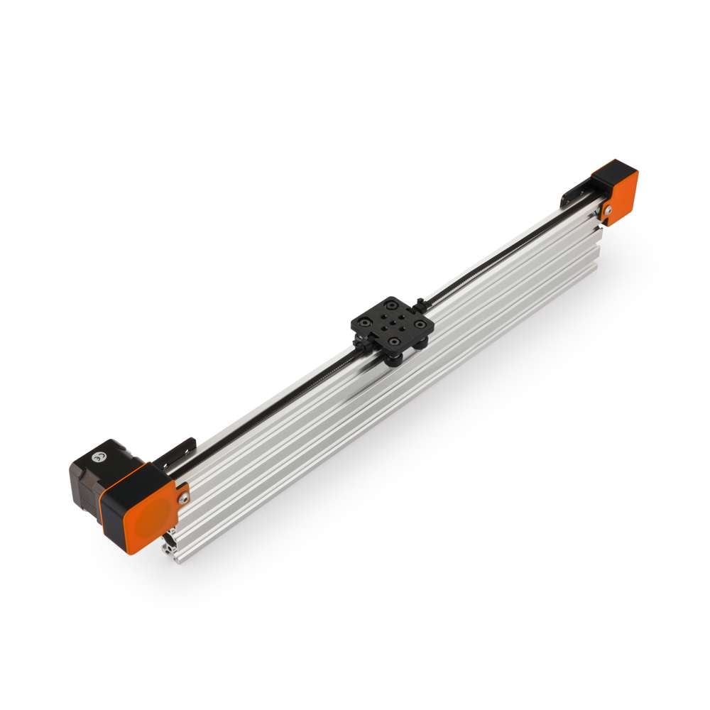 1 x Belt Drive Actuator - NEMA17 - 20x80mm - 3000mm - Silver - V-Slot Gantry Plate - Extra Small