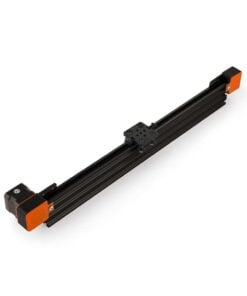 1 x Belt Drive Actuator - NEMA17 - 20x60mm - 500mm - Black - V-Slot Gantry Plate - Extra Small