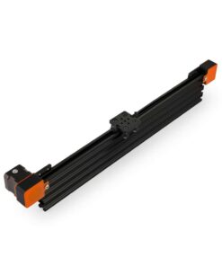 1 x Belt Drive Actuator - NEMA17 - 20x80mm - 500mm - Black - V-Slot Gantry Plate - Extra Small