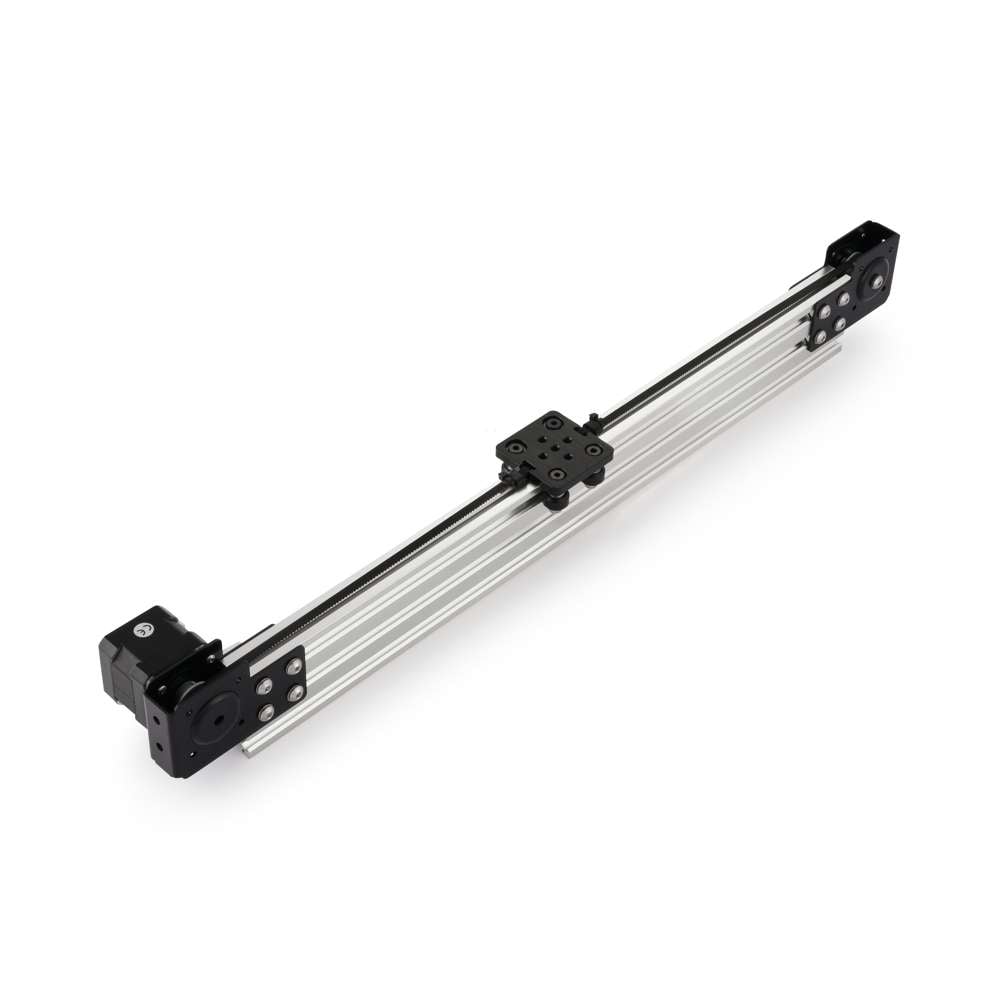 1 x Modular Belt Drive Actuator - 20x60mm - 250mm - Silver - V-Slot Gantry Plate - Extra Small