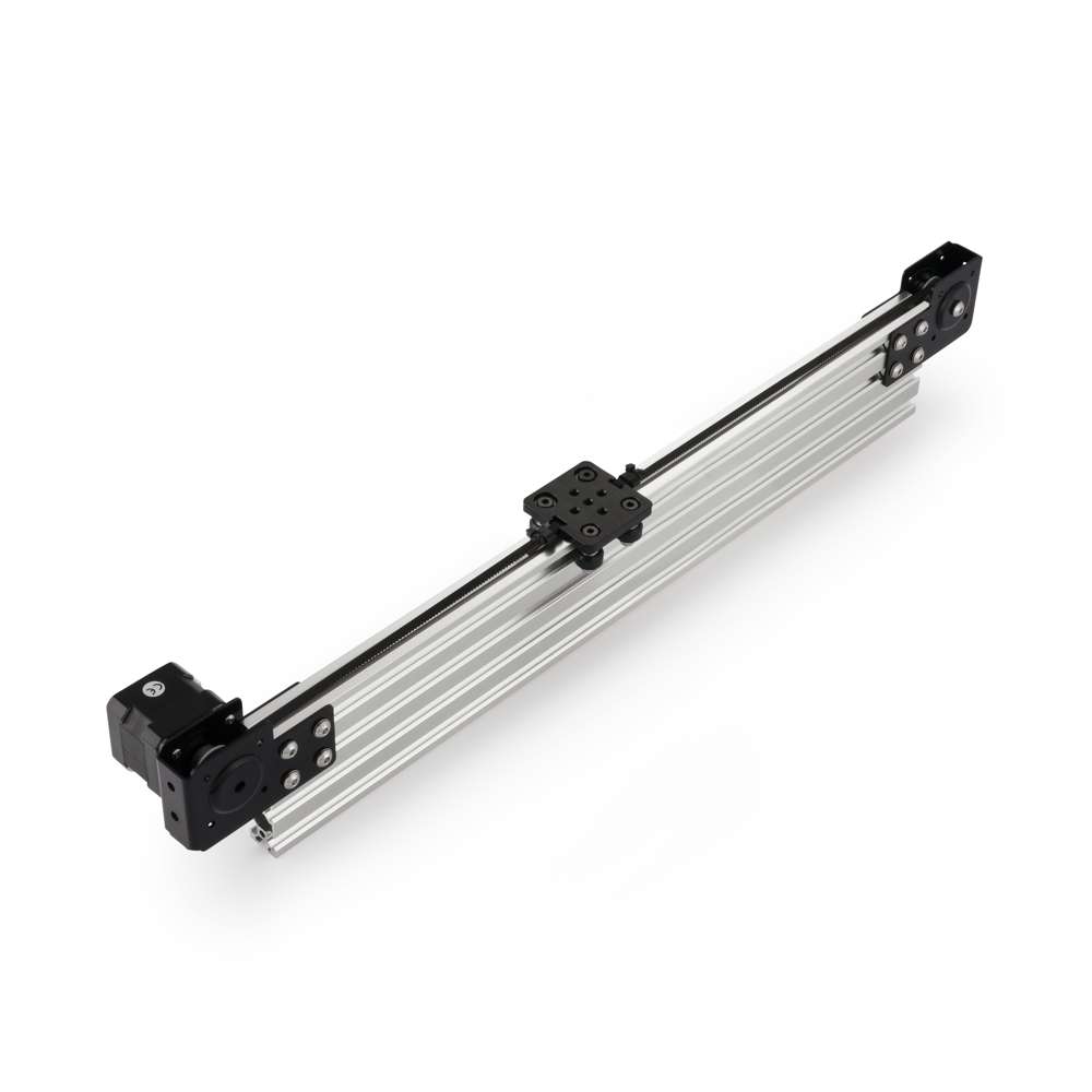 1 x Modular Belt Drive Actuator - 20x80mm - 250mm - Silver - V-Slot Gantry Plate - Extra Small
