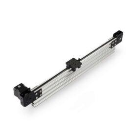 1 x Modular Belt Drive Actuator - 20x80mm - 500mm - Silver - V-Slot Gantry Plate - Extra Small