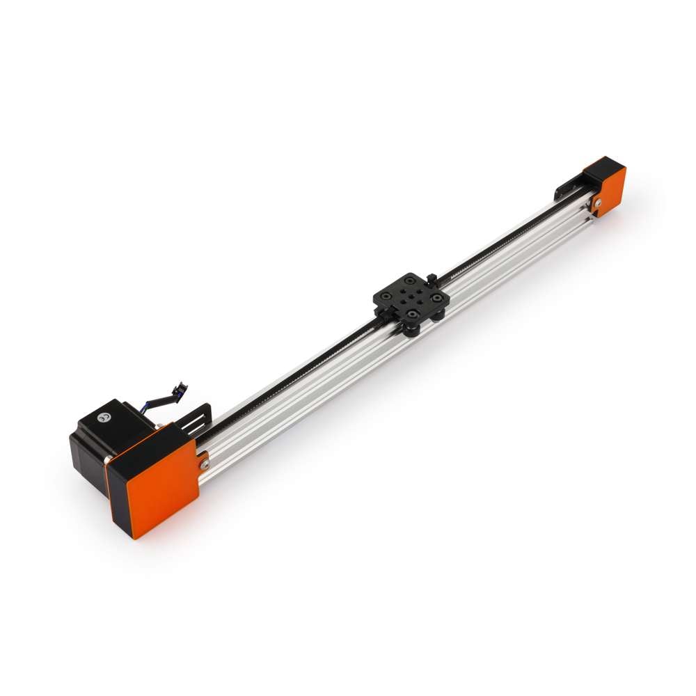 1 x Belt Drive Actuator - NEMA23 - 20x40mm - 2000mm - Silver - V-Slot Gantry Plate - Extra Small