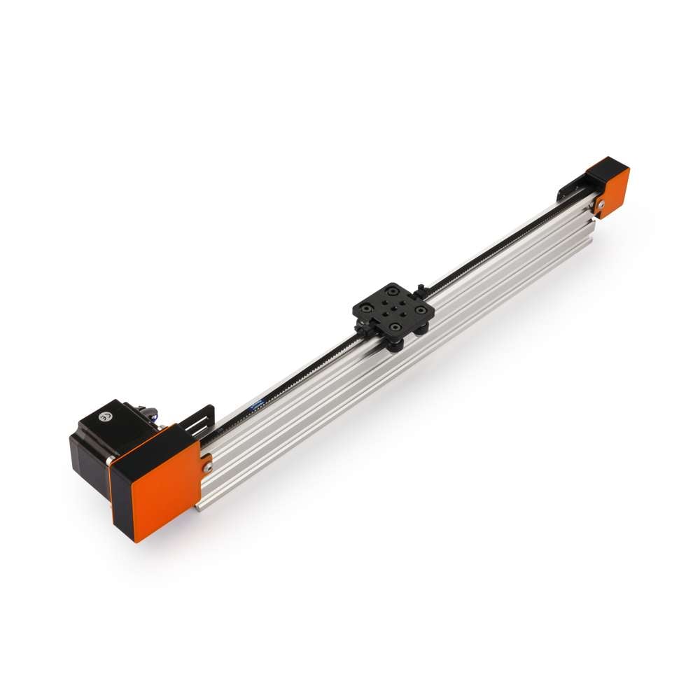 1 x Belt Drive Actuator - NEMA23 - 20x60mm - 500mm - Silver - V-Slot Gantry Plate - Extra Small