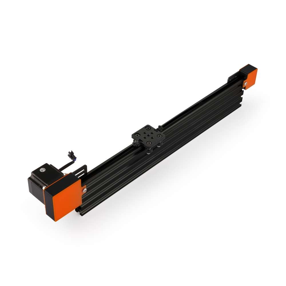 1 x Belt Drive Actuator - NEMA23 - 20x80mm - 2000mm - Black - V-Slot Gantry Plate - Extra Small