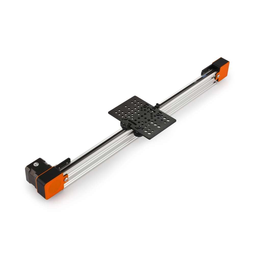 1 x Belt Drive Actuator - NEMA17 - 20x40mm - 3000mm - Silver - V-Slot Gantry Plate - Large