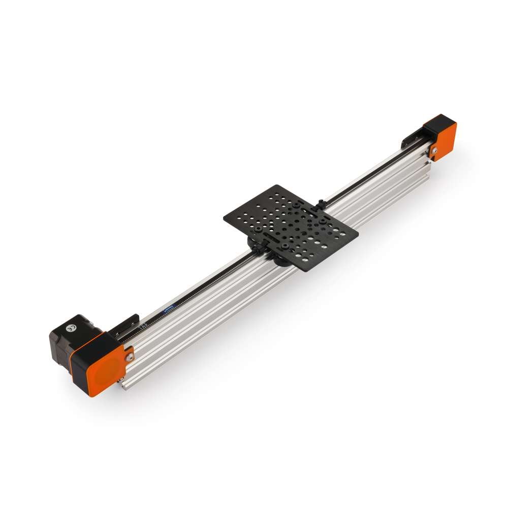1 x Belt Drive Actuator - NEMA17 - 20x60mm - 1500mm - Silver - V-Slot Gantry Plate - Large