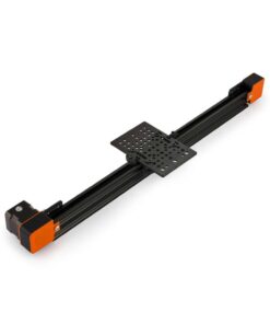 1 x Belt Drive Actuator - NEMA17 - 20x40mm - 1500mm - Black - V-Slot Gantry Plate - Large