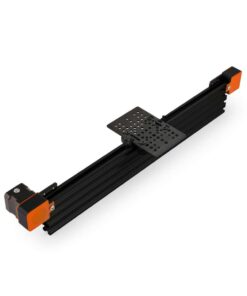 1 x Belt Drive Actuator - NEMA17 - 20x80mm - 500mm - Black - V-Slot Gantry Plate - Large