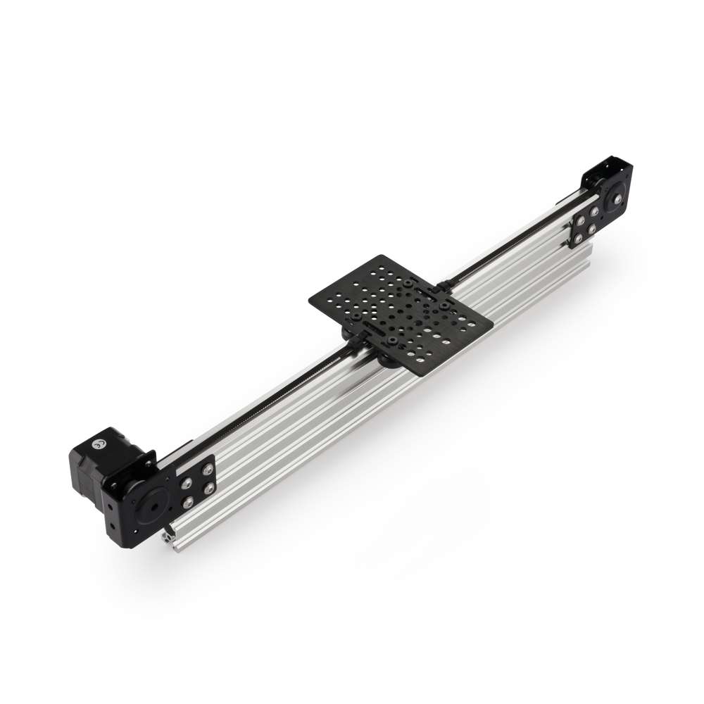 1 x Modular Belt Drive Actuator - 20x80mm - 1500mm - Silver - V-Slot Gantry Plate - Large