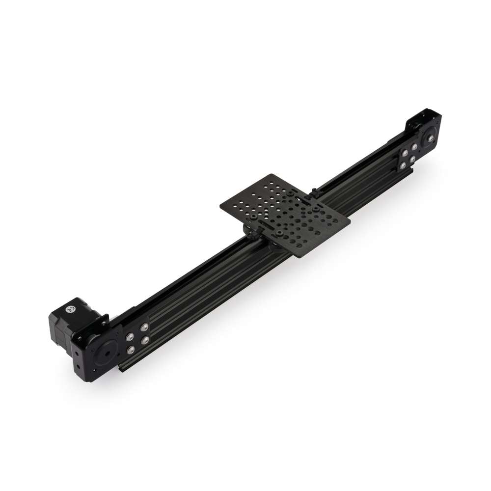 1 x Modular Belt Drive Actuator - 20x60mm - 3000mm - Black - V-Slot Gantry Plate - Large