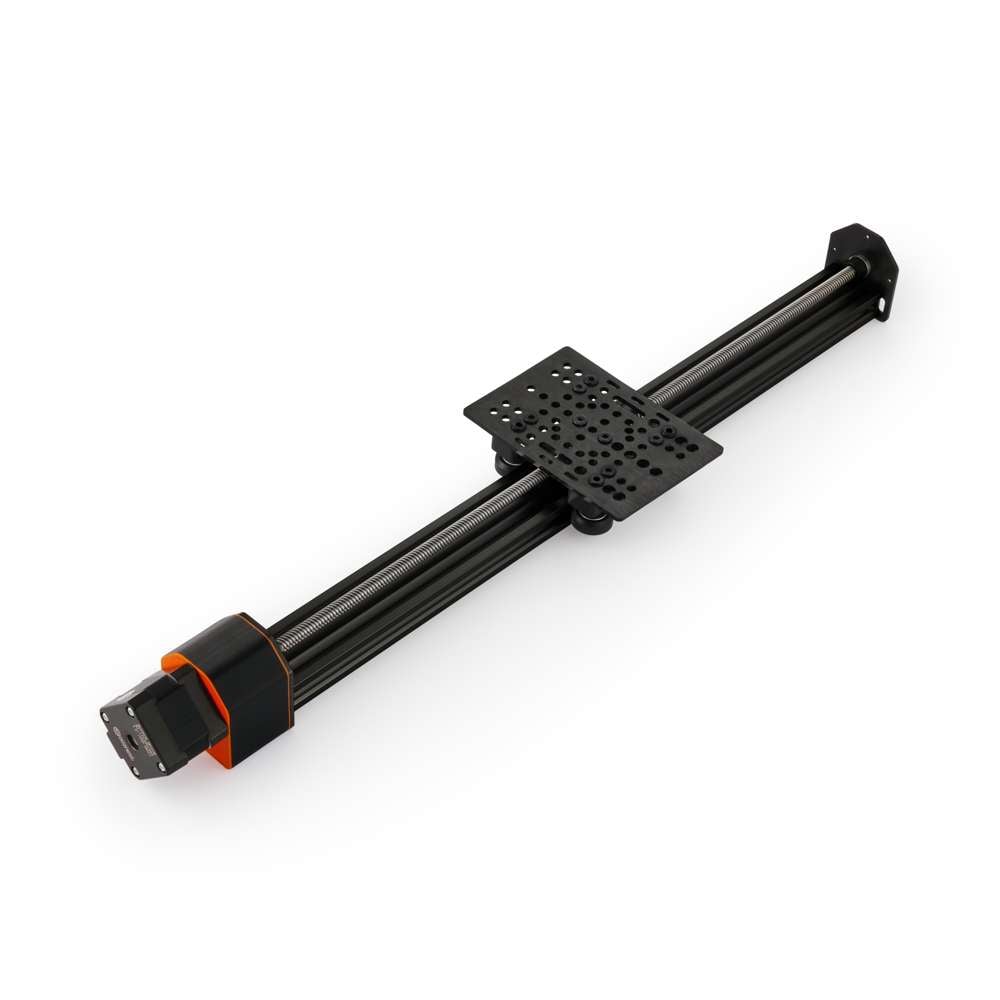 1 x Screw Drive Actuator - NEMA17 - 20x40mm - 500mm - Black - V-Slot Gantry Plate - Large