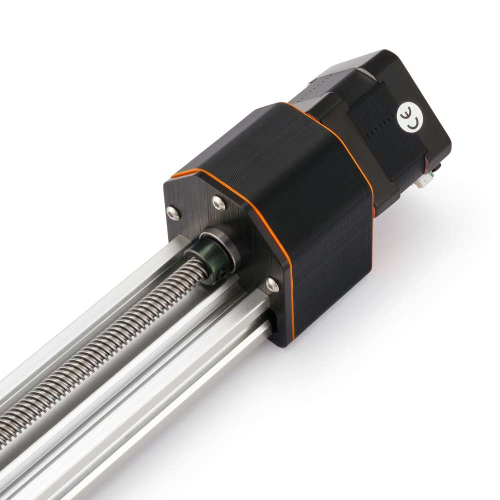 Screw Drive Actuator - NEMA17 - 20x60mm - 250mm - Black - V-Slot Gantry Plate - Large - Mount in use
